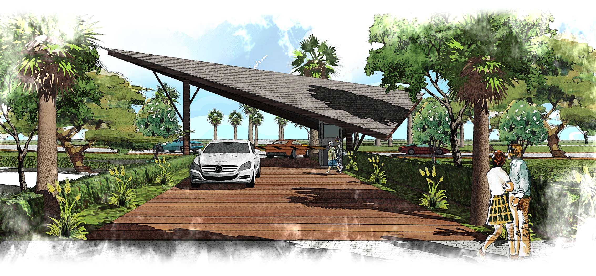 Entrada Green Living Cauipe